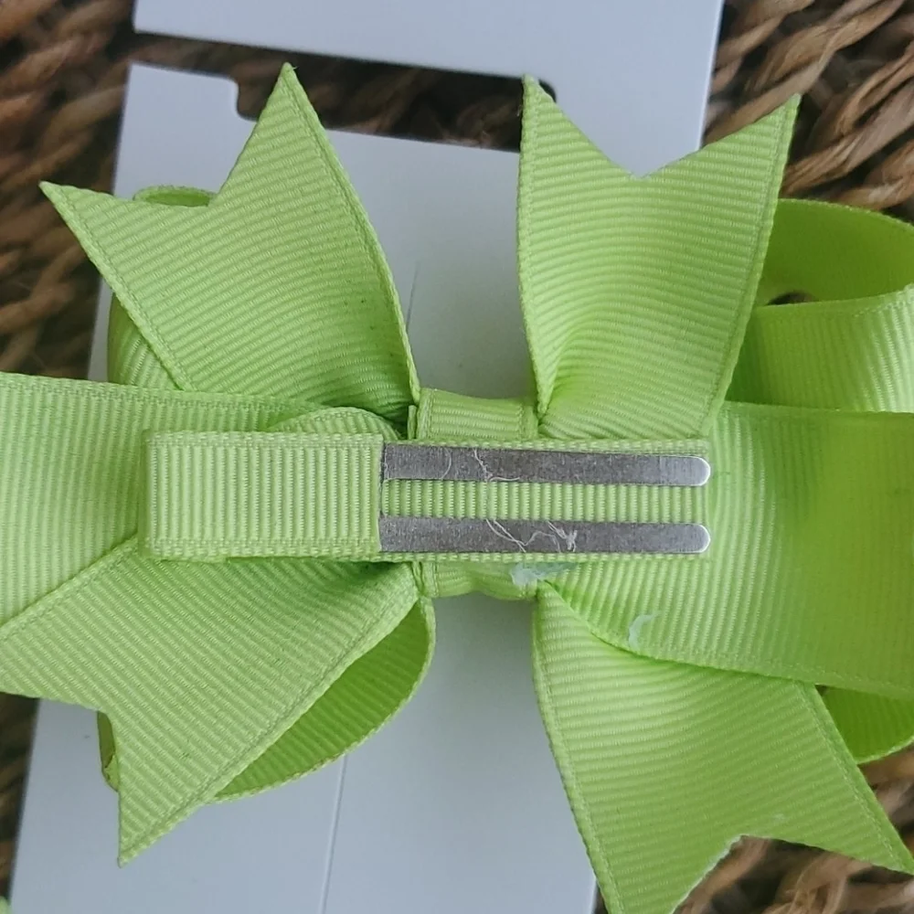 NWT Boutique Layered Pigtail Bows Set of 2